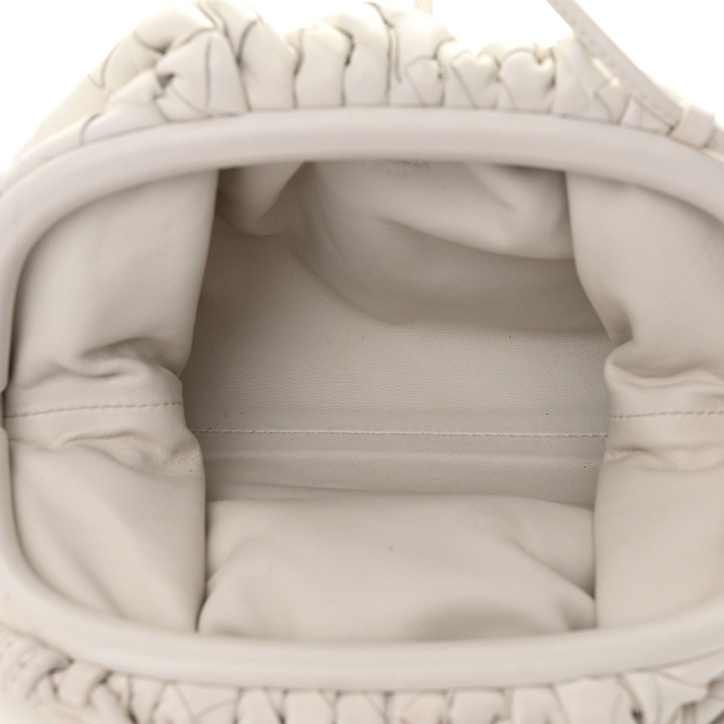 Nappa Intrecciato The Mini Pouch Plaster