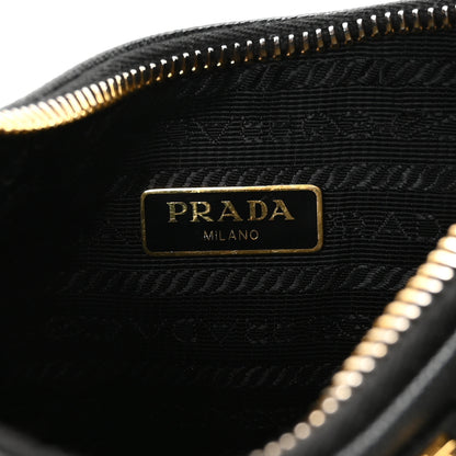 Prada Saffiano Lux Re-Edition 2005 Shoulder Bag Black 6 of 12
