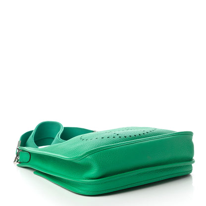 Hermes Taurillon Clemence Evelyne III PM Menthe 4 of 9
