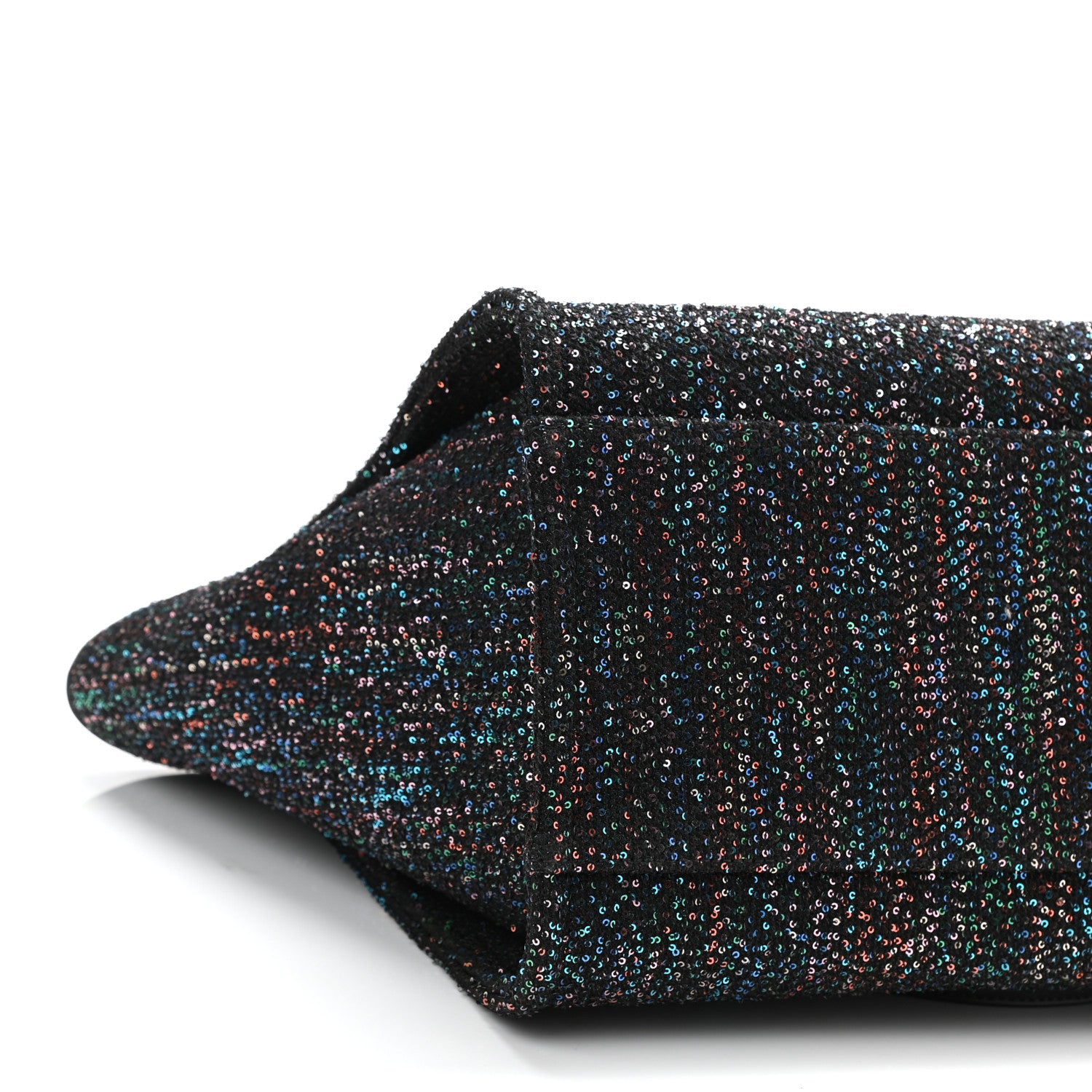 Chanel Viscose Sequins Medium Deauville Tote Black 9 of 10