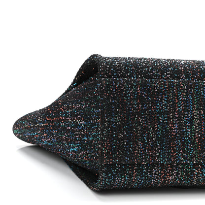 Chanel Viscose Sequins Medium Deauville Tote Black 9 of 10