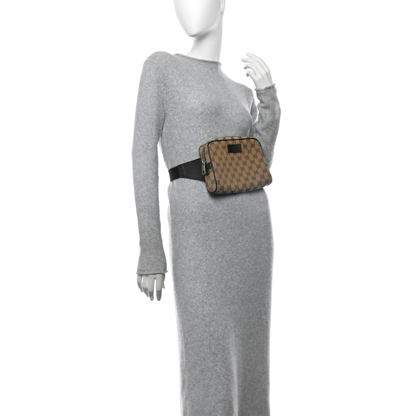 Monogram Belt Bag Dark Brown