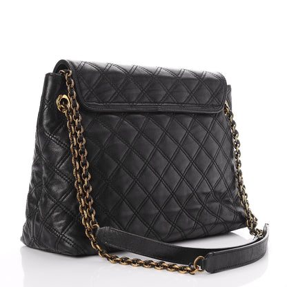 Marc Jacobs Lambskin Quilted The XL Single Flap Bag Black 3 of 8