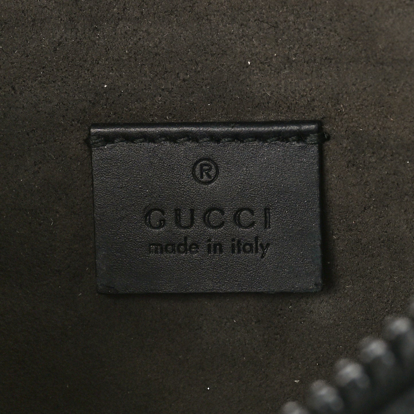 GG Supreme Monogram Belt Bag Black