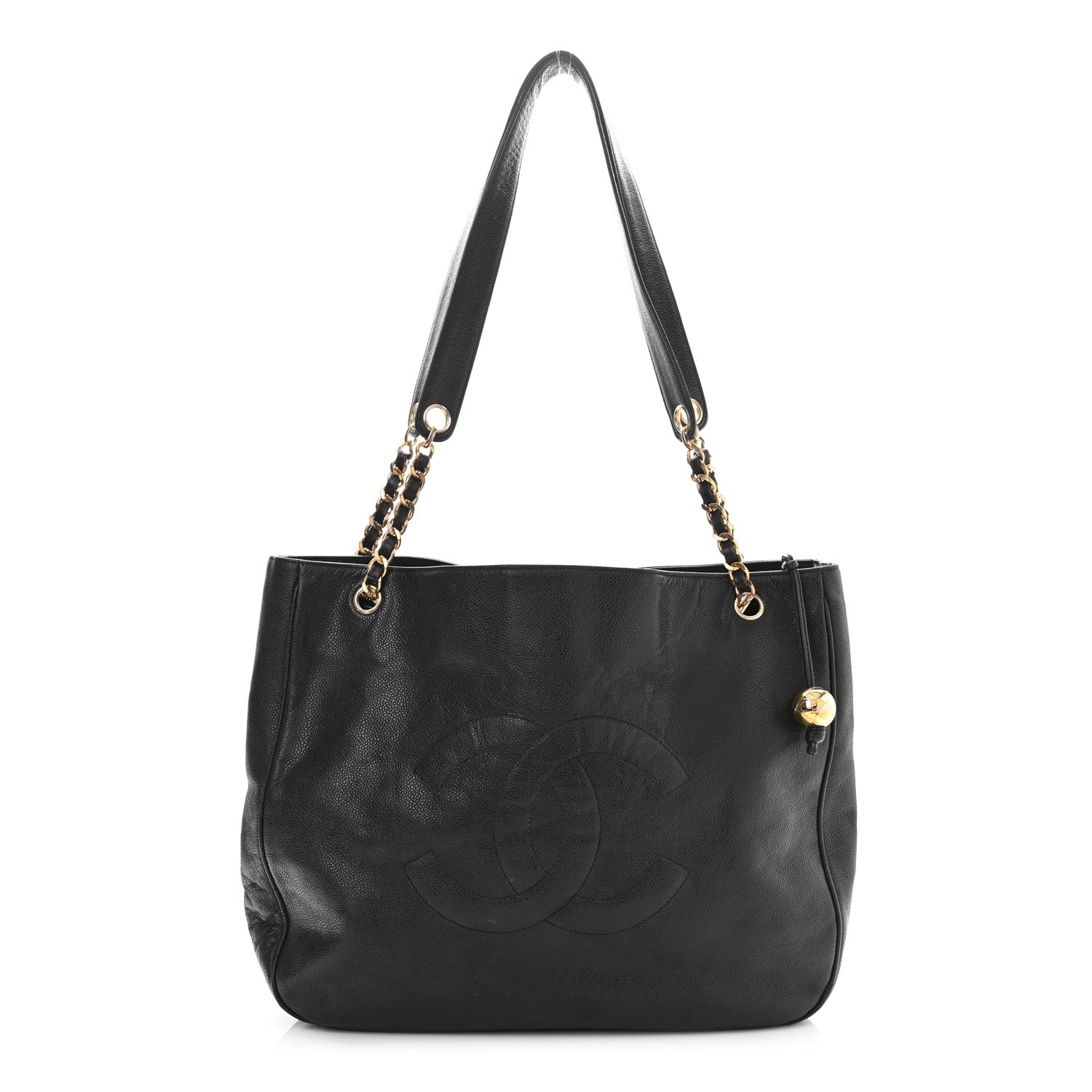 Chanel Caviar CC Shoulder Bag Black 1 of 16