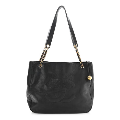 Chanel Caviar CC Shoulder Bag Black 1 of 16