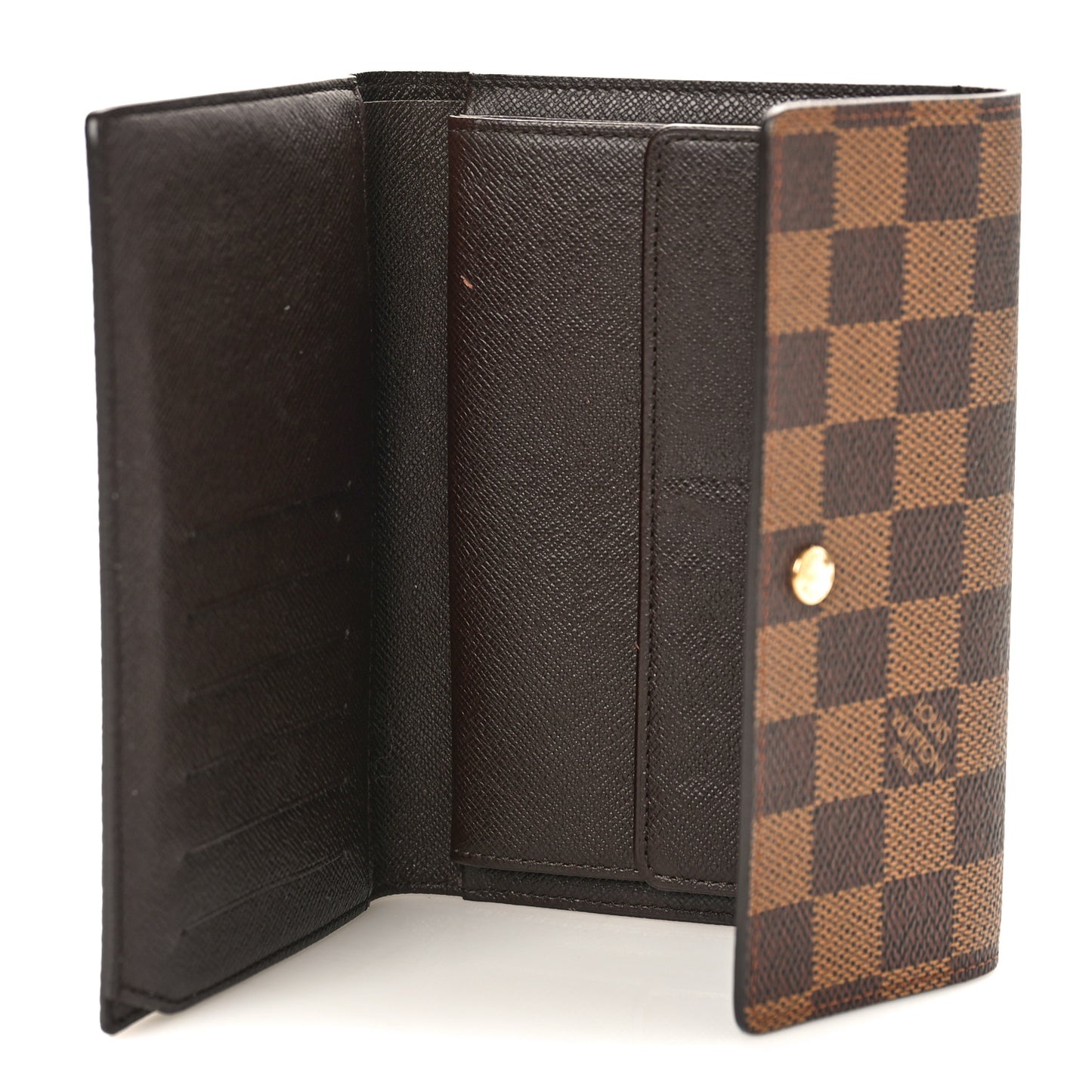 Damier Ebene Porte Tresor Etui Papier Wallet