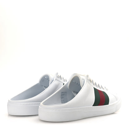 Gucci Rubber Ace Web Sneaker Slides 36 Great White 5 of 14