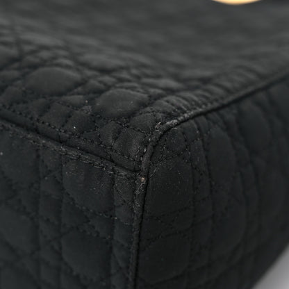 Christian Dior Nylon Cannage Large Lady Dior Black 11 of 20