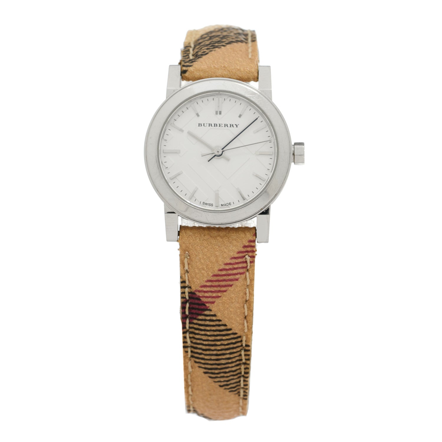 Burberry Stainless Steel Calfskin 26mm The City Quartz Watch BU9222 1 of 5