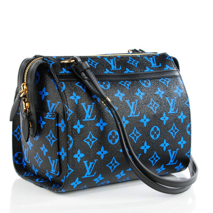 Louis Vuitton Colored Monogram Speedy Amazon PM Blue Black 3 of 7