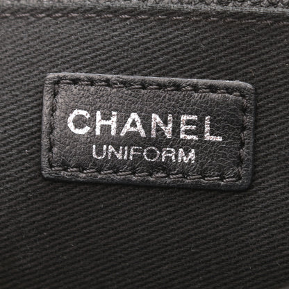 Chanel Grained Calfskin Quilted 2.55 Reissue Flap Belt Bag Clutch Black 6 of 10