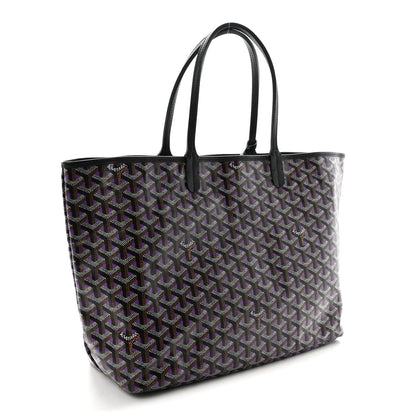 Goyard Goyardine Saint Louis Claire Voie PM Black Purple 4 of 9