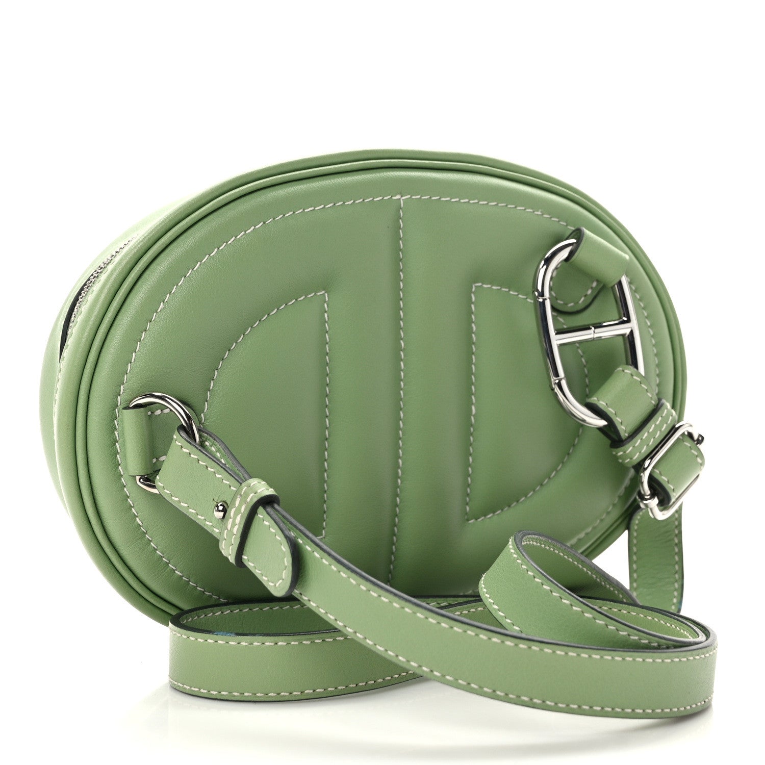 Hermes Swift Verso In-The-Loop Belt Bag Vert Criquet Bambou 3 of 11