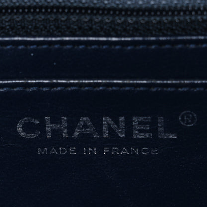 Chanel Caviar Quilted Jumbo Single Flap Navy 6 of 12
