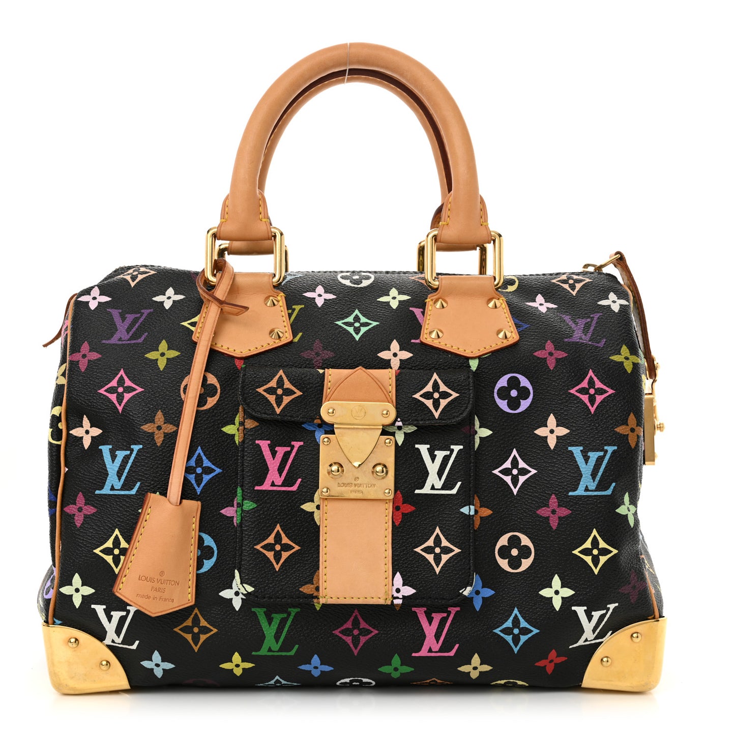 Monogram Multicolor Speedy 30 Black