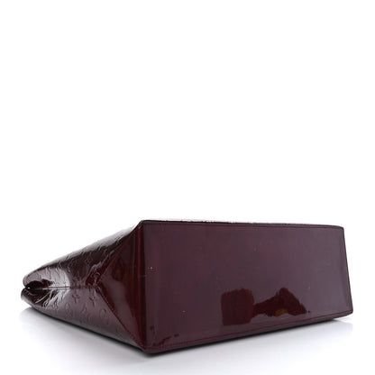 Louis Vuitton Vernis Wilshire GM Rouge Fauviste 4 of 10