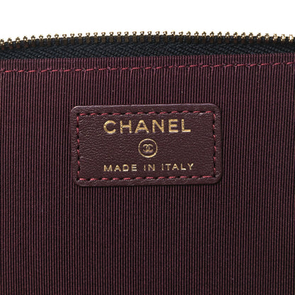 Chanel Lambskin Quilted Small Vanity Case With Chain Black 6 of 9