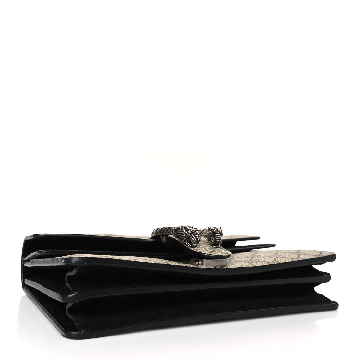 Gucci GG Supreme Monogram Small Dionysus Shoulder Bag Black 4 of 9