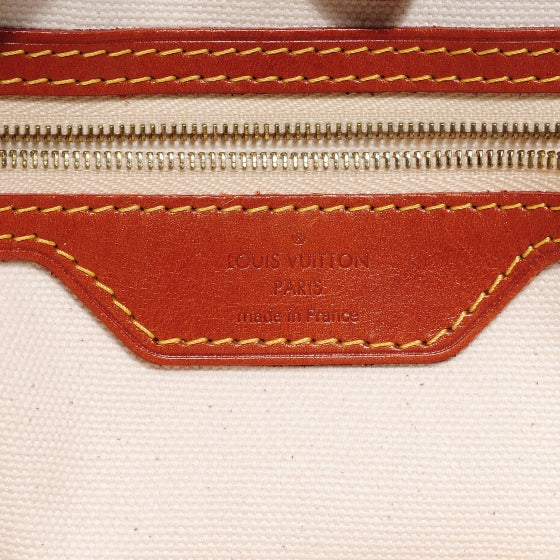 Monogram Rayures Tisse Sac PM