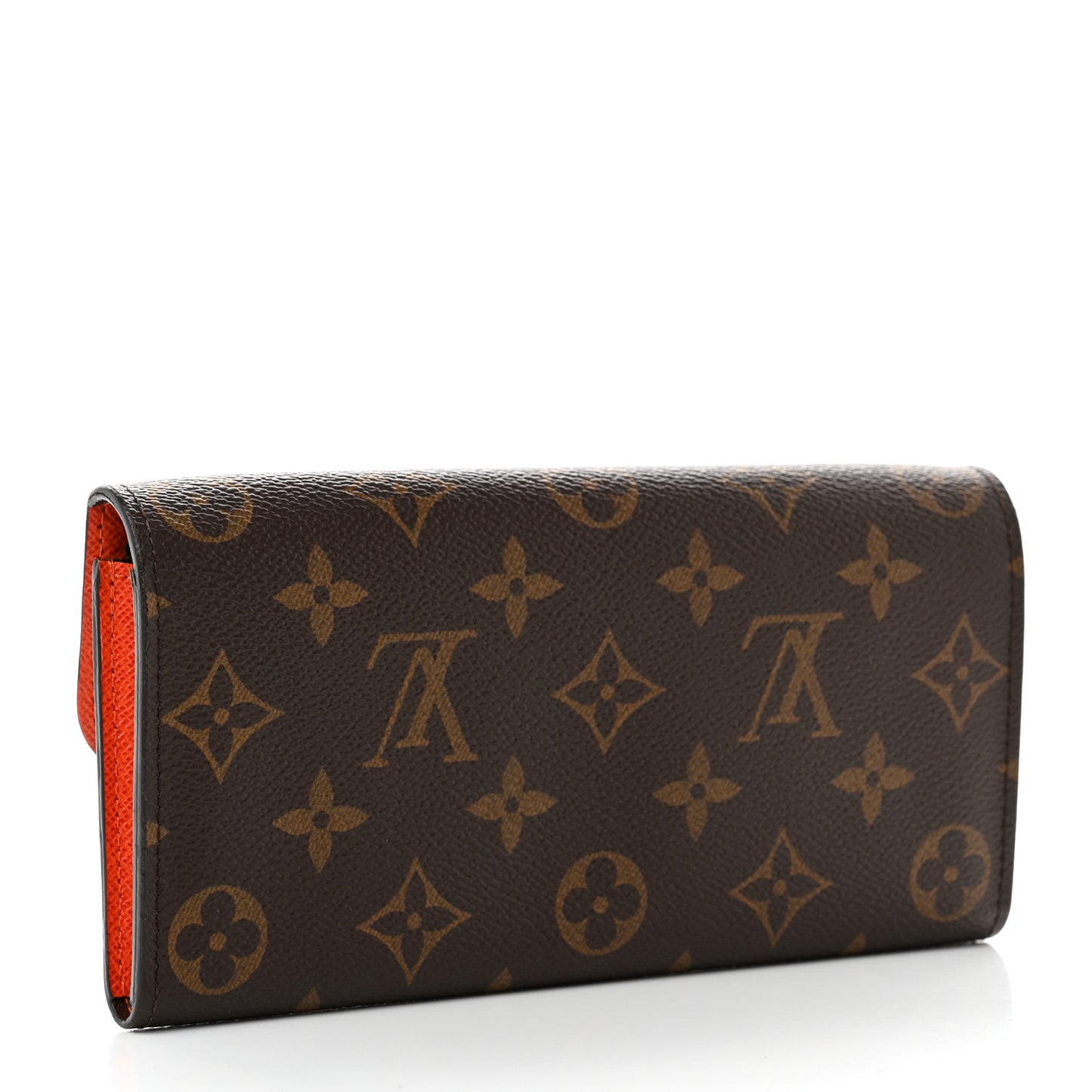 Monogram Emilie Wallet Poppy