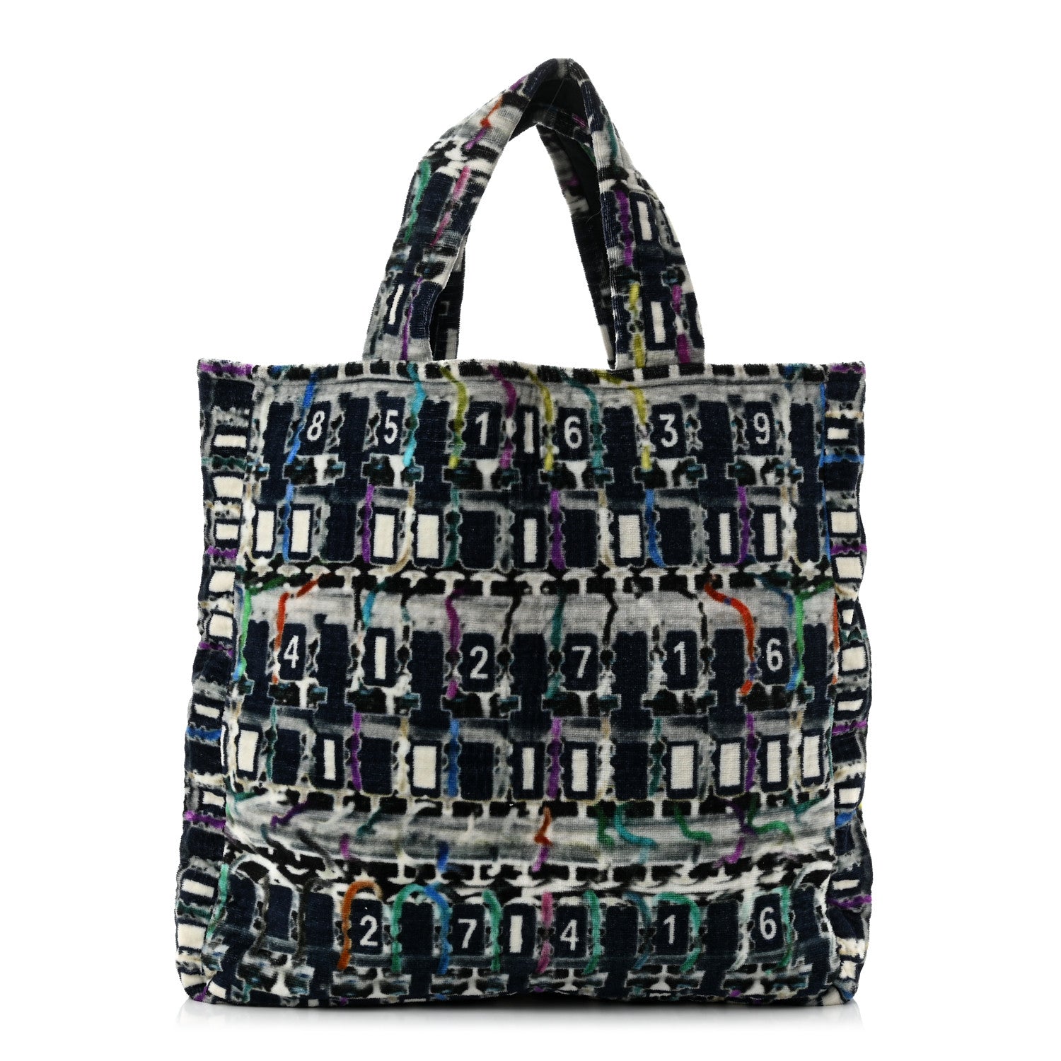 Chanel Terry Cotton Beach Tote Towel Set Multicolor 1 of 9