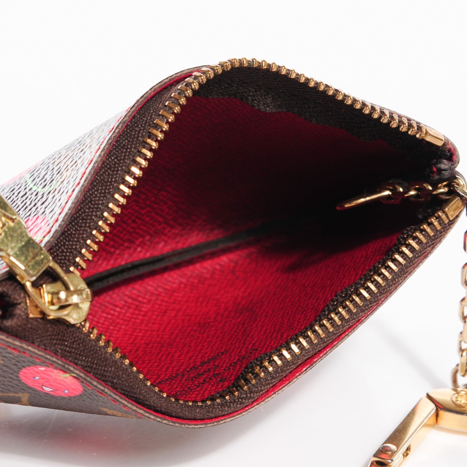 Louis Vuitton Monogram Cerises Key Pouch 5 of 7