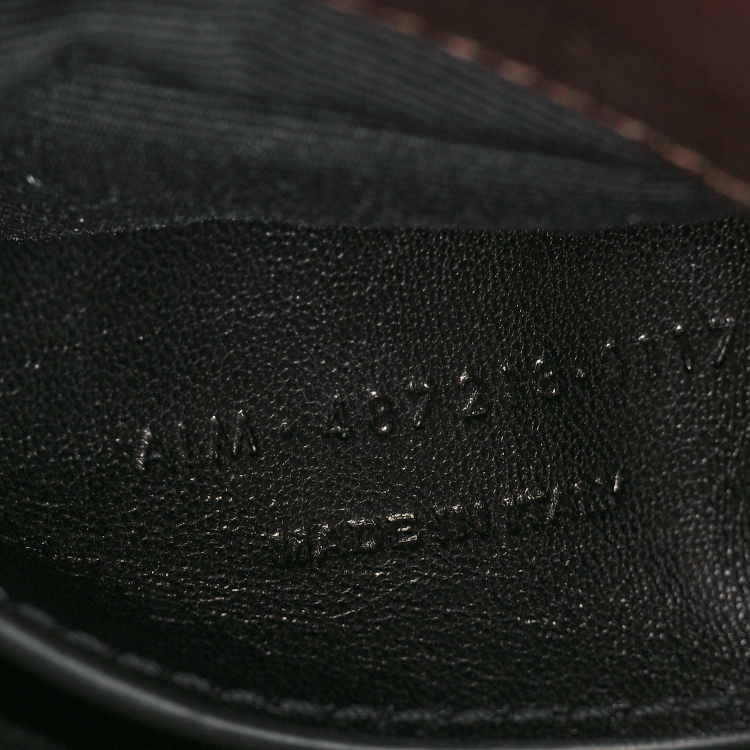 Saint Laurent Sheepskin Matelasse Chevron Monogram Medium College Bag Black Tulip 8 of 10