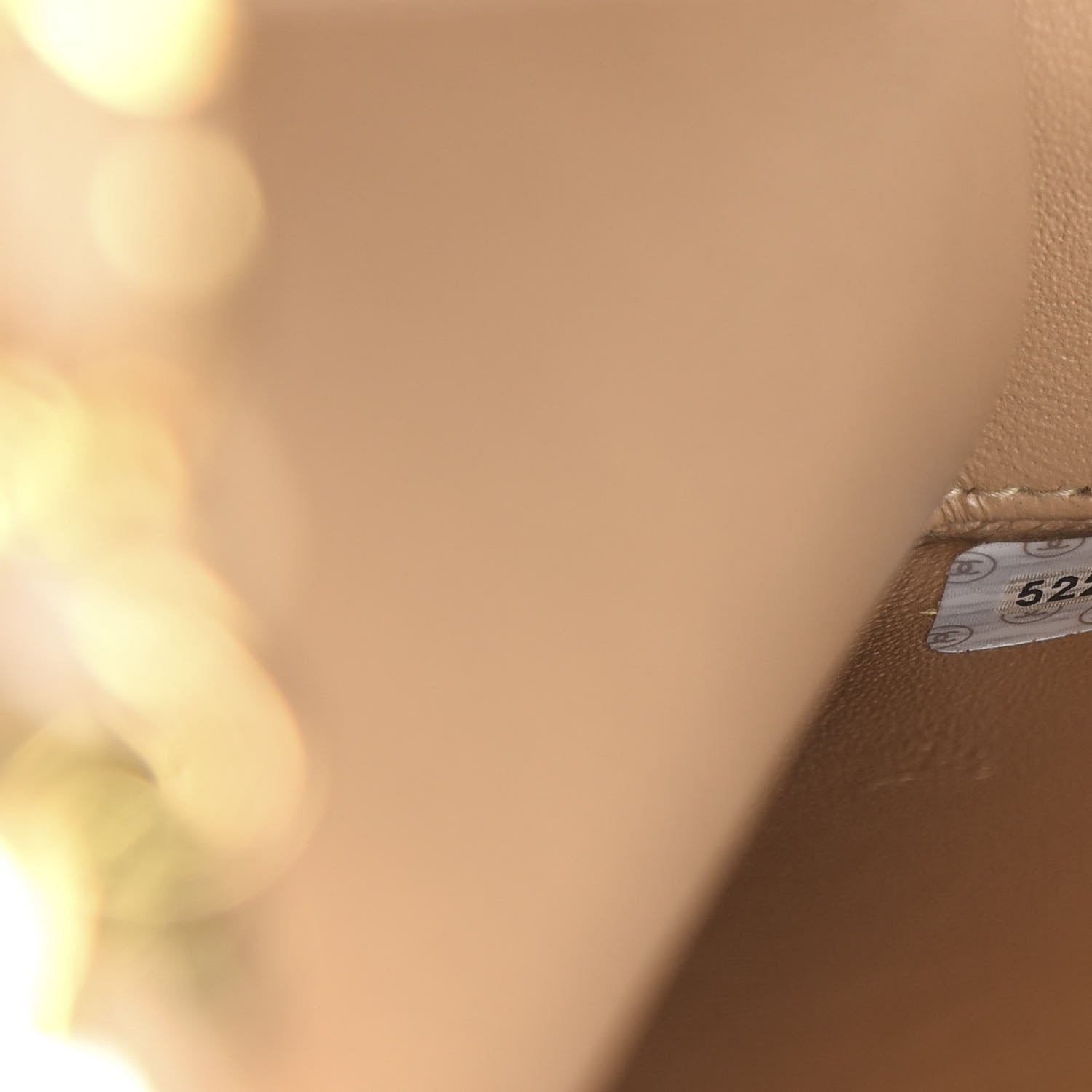 Chanel Lambskin Quilted Maxi Single Flap Beige 10 of 15