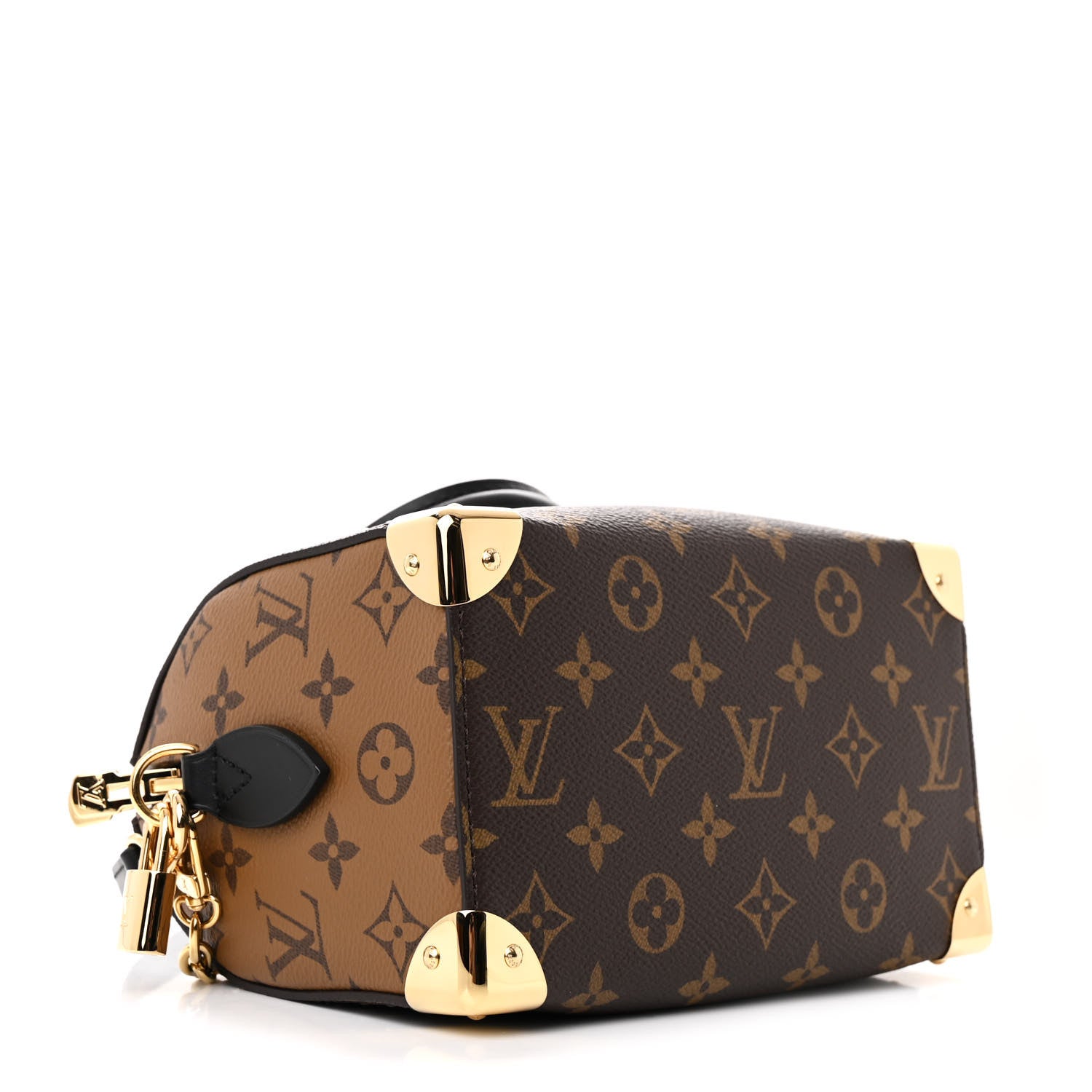 Louis Vuitton Reverse Monogram Speedy Trunk 20 4 of 10