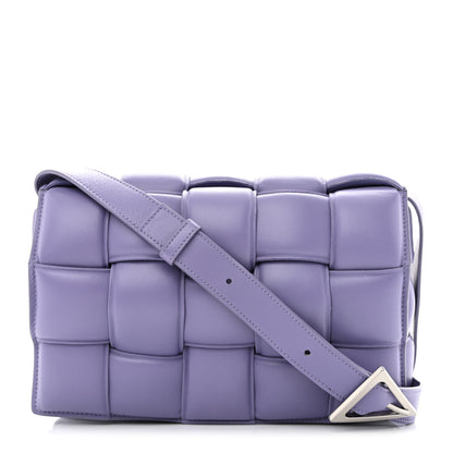 Bottega Veneta Nappa Maxi Intreccio Padded Cassette Crossbody Bag Lavender 1 of 10