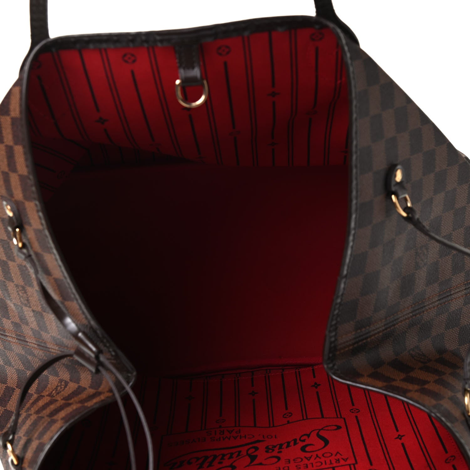 Louis Vuitton Damier Ebene Neverfull GM 4 of 4