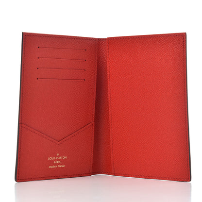 Louis Vuitton Monogram 2019 Christmas Animation Passport Cover Rouge 5 of 6