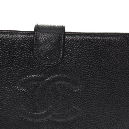Chanel Caviar Timeless CC French Wallet Black 10 of 20