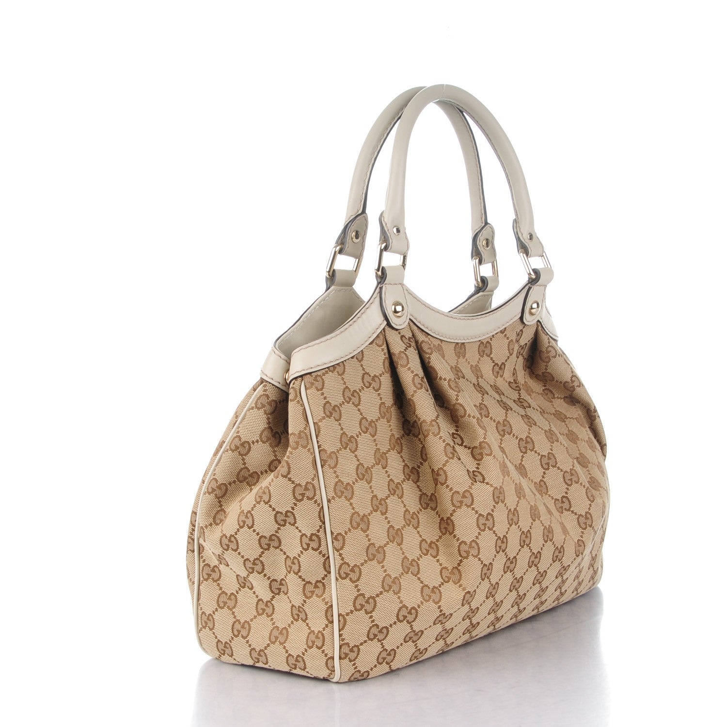 Gucci Monogram Medium Sukey Tote Off White 3 of 7