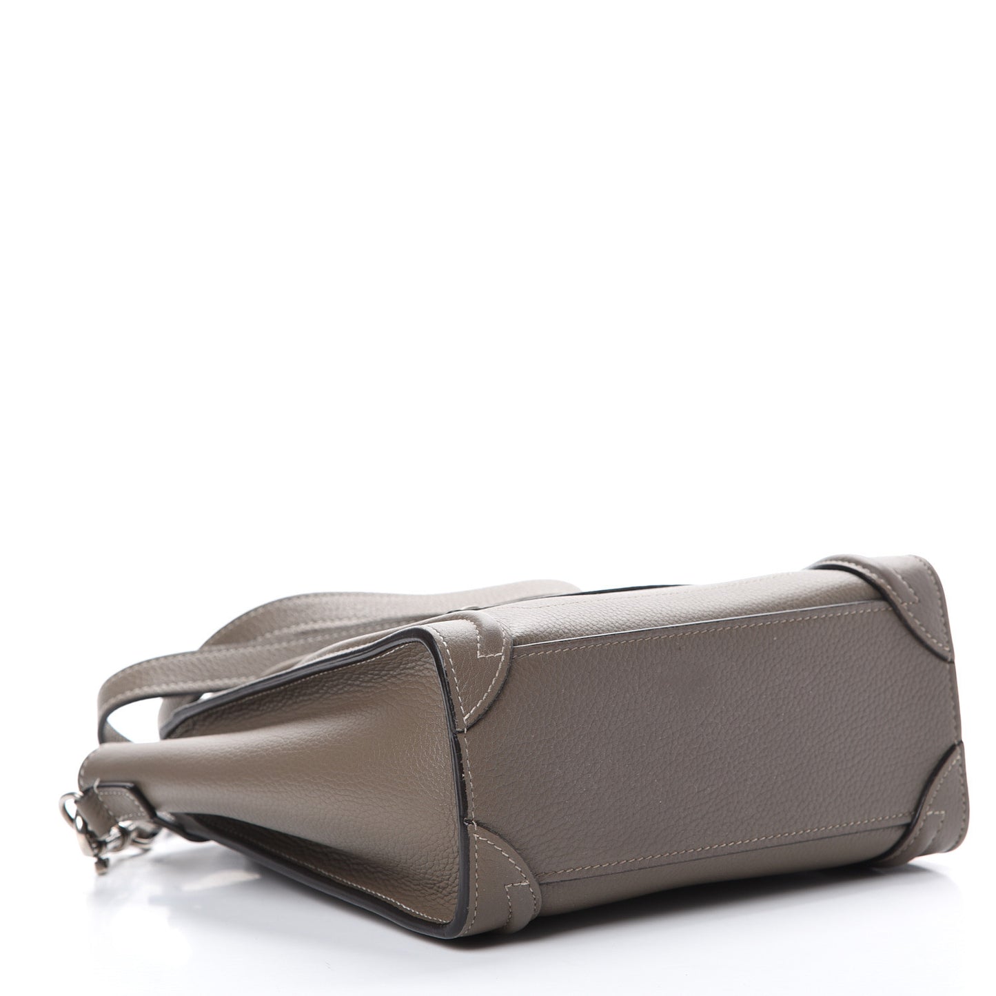 Drummed Calfskin Nano Luggage Souris