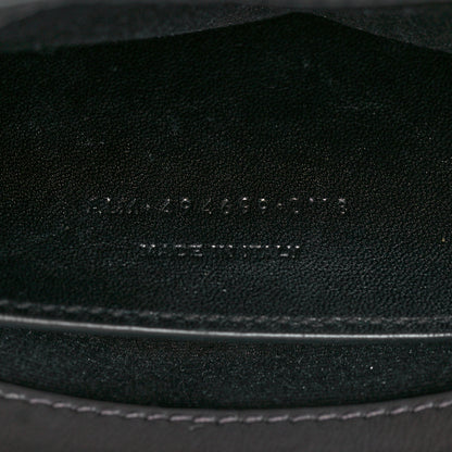 Saint Laurent Calfskin Y Quilted Monogram Small Loulou Chain Satchel Earth 7 of 10
