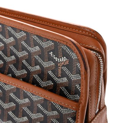 Goyard Goyardine Jouvence MM Toiletry Pouch Black Gold 9 of 11