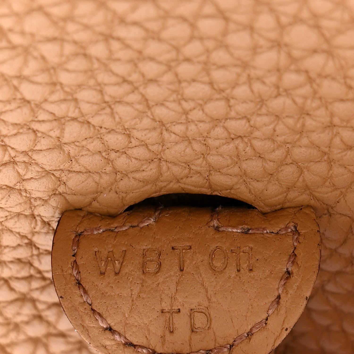 Hermes Taurillon Clemence Amazone Evelyne TPM Biscuit Nata 7 of 11