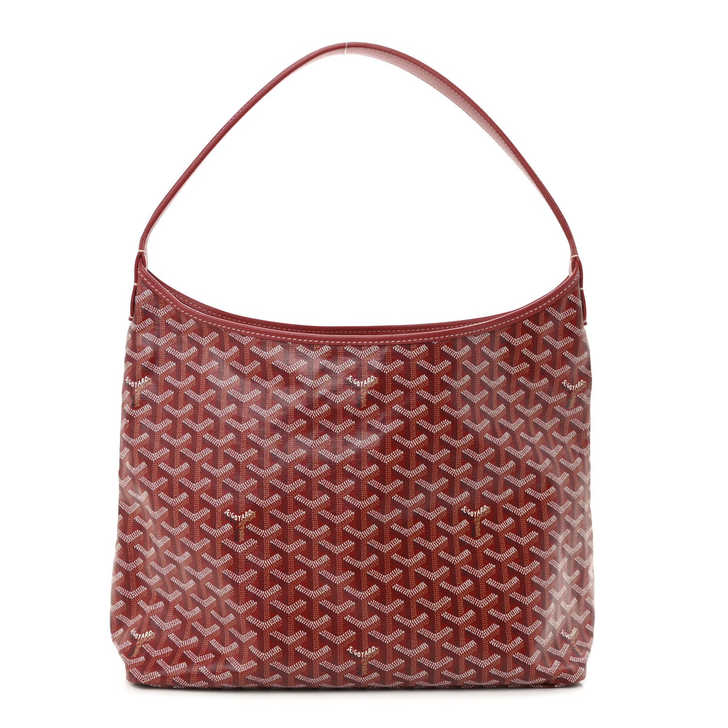 Goyard Goyardine Boheme Hobo Red 1 of 9