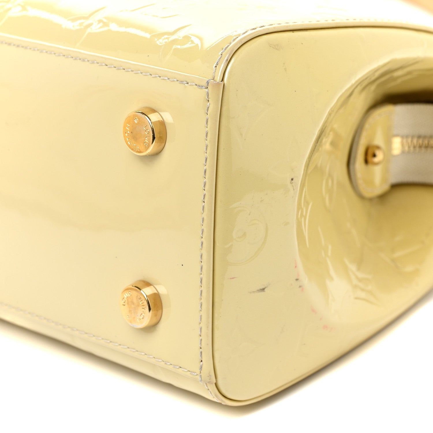 Louis Vuitton Vernis Brea GM Blanc Corail 8 of 20
