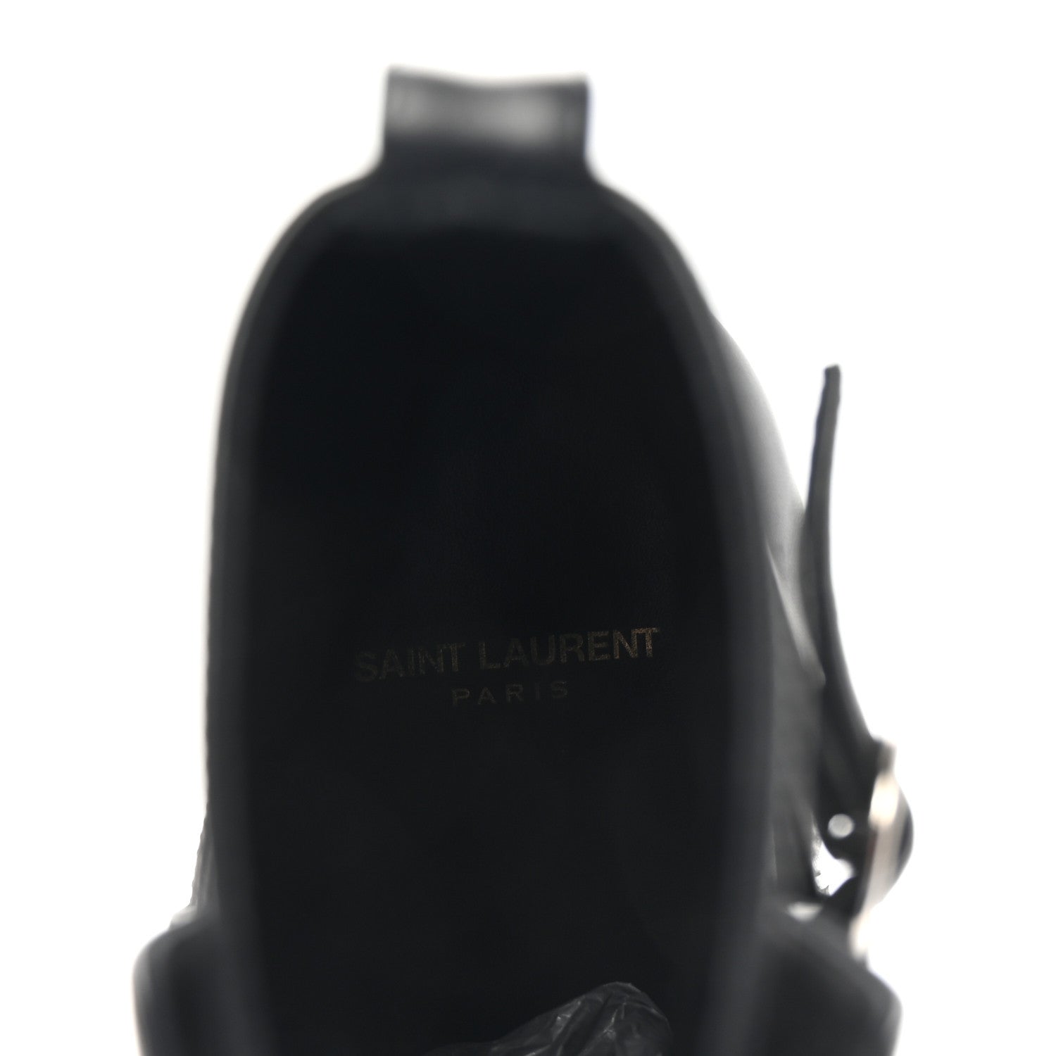 Saint Laurent Calfskin Mens Terry 45 Boots 42 Black 9 of 10