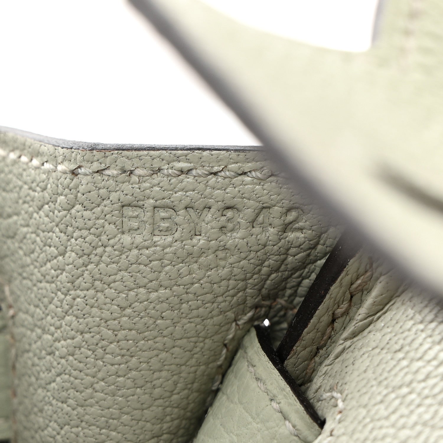 Hermes Togo Birkin 25 Gris Neve 7 of 18