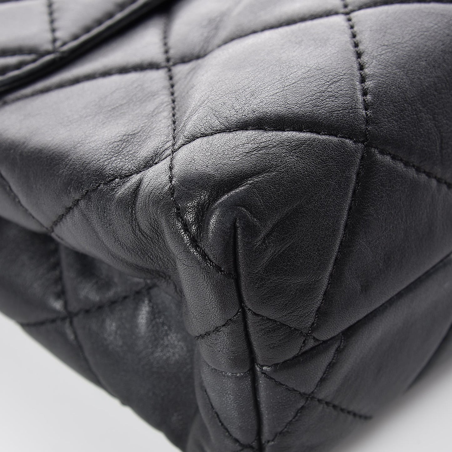 Calfskin Quilted In The Business Flap Bag Black
