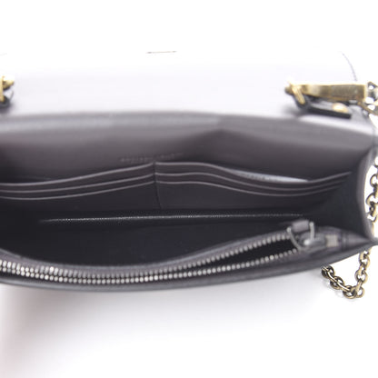 Bottega Veneta Nappa Ellittica Chain Wallet Quetsche 4 of 11