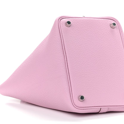 Hermes Taurillon Clemence Picotin Lock 18 PM Mauve Sylvestre 9 of 11