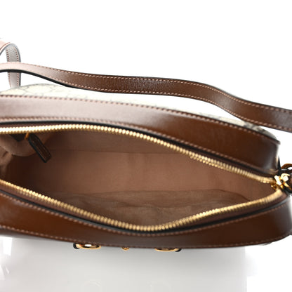 Gucci GG Supreme Monogram Small Horsebit 1955 Shoulder Bag Beige Brown Sugar 5 of 9