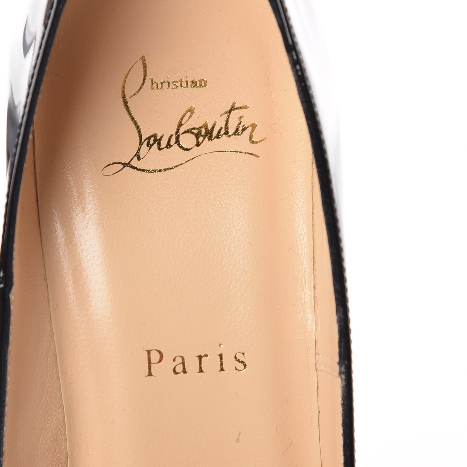 Christian Louboutin Patent Pigalle Follies 120 Pumps 38.5 Black 7 of 7
