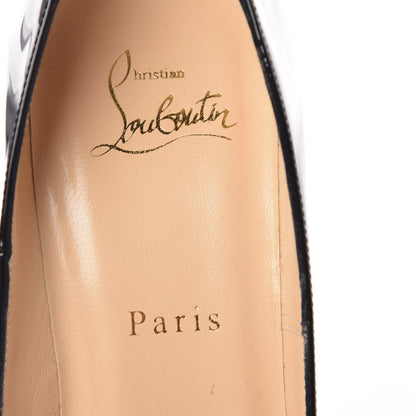 Christian Louboutin Patent Pigalle Follies 120 Pumps 38.5 Black 7 of 7