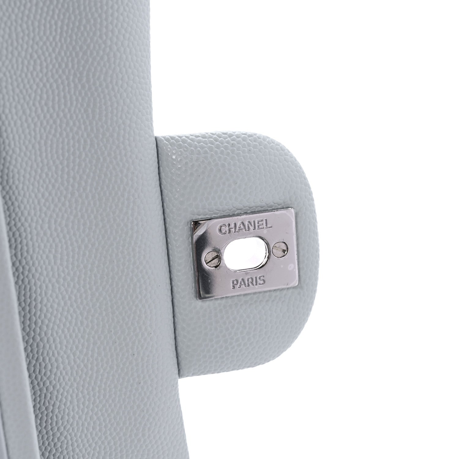 Chanel Caviar Quilted Small Double Flap Light Blue 7 of 11